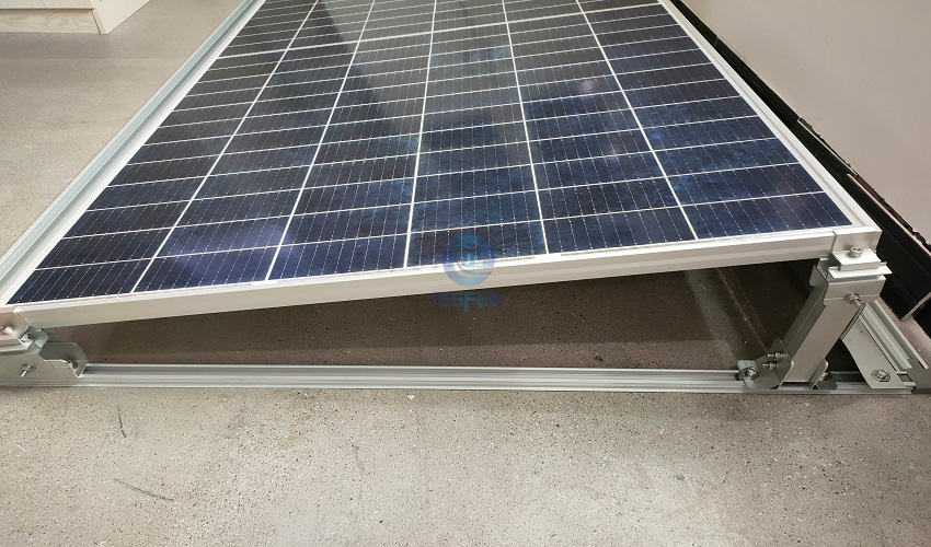 ballasted solar array