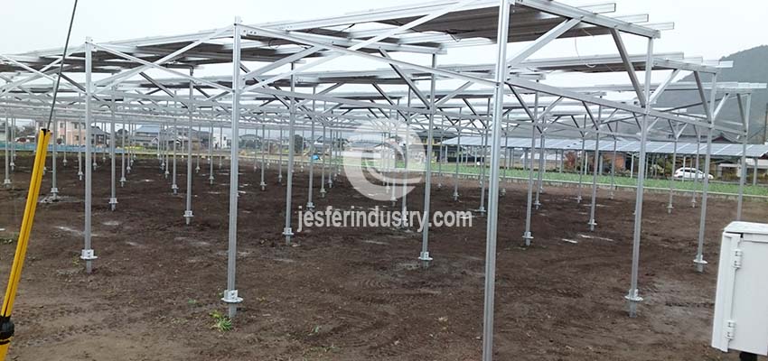 solar farm structure
