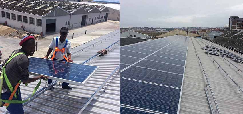 staffe di montaggio per tetto ondulato per pannelli solari Cina