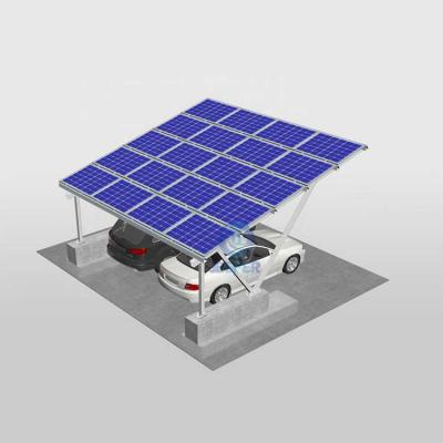 Sistemi solari per montaggio su posto auto coperto tipo N