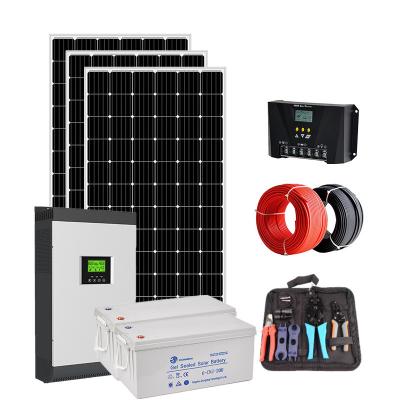 Completa PV Sistema di alimentazione batteria solare fuori rete
