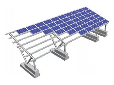 sistema di struttura della tettoia del parcheggio del pannello solare