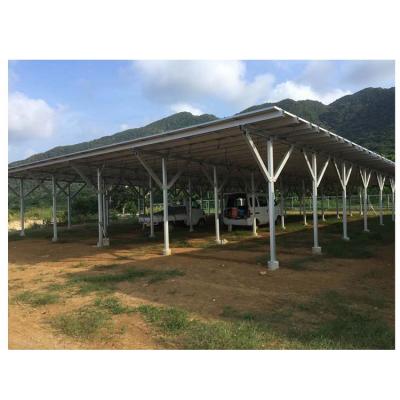 sistema di montaggio solare dell'azienda agricola a terra della serra agricola
