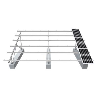 sistema di struttura di montaggio di pannelli solari in alluminio rettificato
