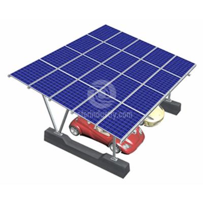 Sistema di struttura di montaggio per garage per posto auto coperto solare