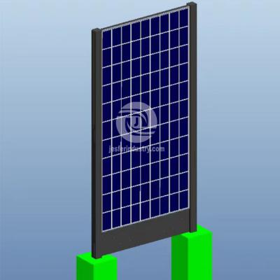 La migliore staffa di montaggio a parete per recinzione di pannelli solari