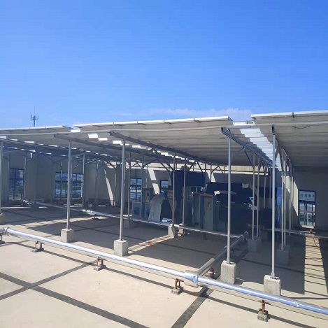  50kw .Sistema di montaggio a tetto solare solare