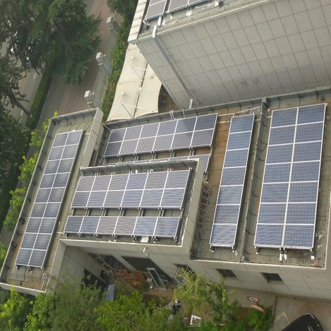  120kw .Progetto solare del tetto piano in Malesia 2017 